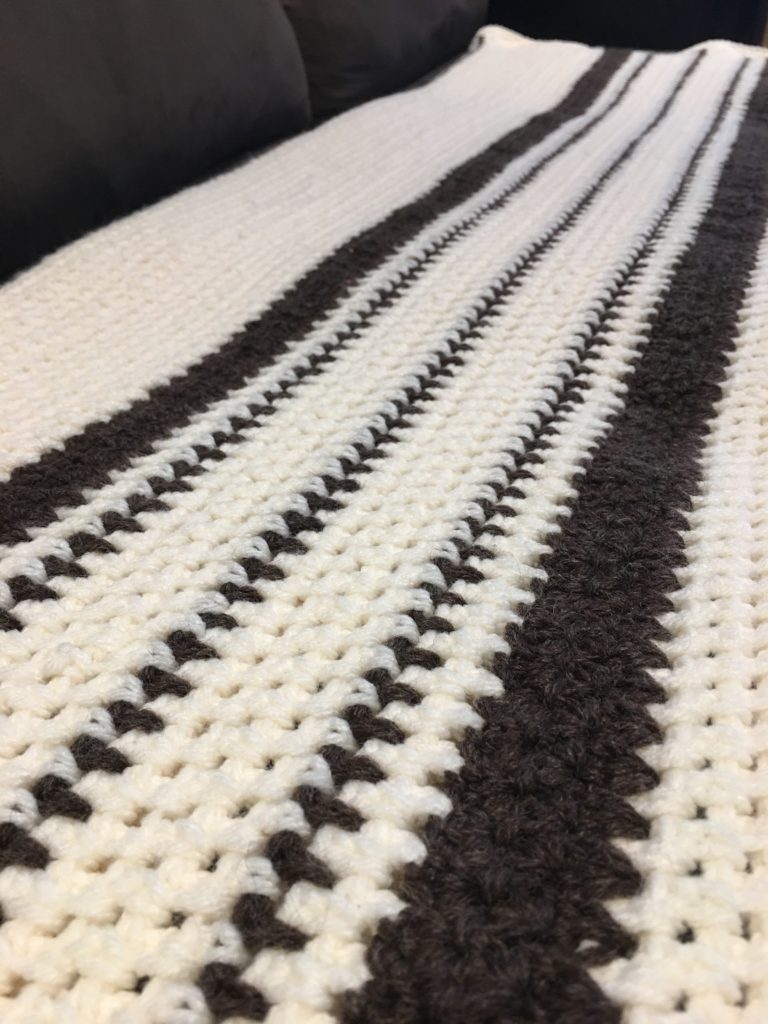 My Modern Crochet Blanket