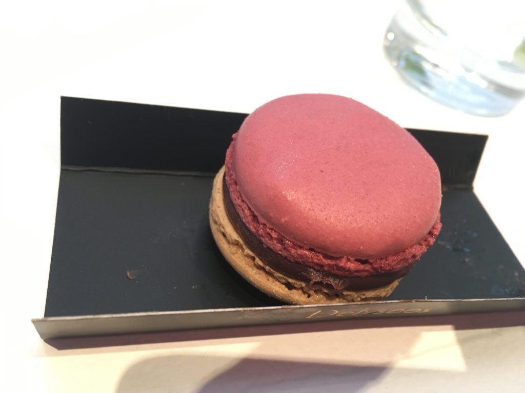 macaron at blueberry cheesecake at summer rendezvous at dj at delysee french pastries