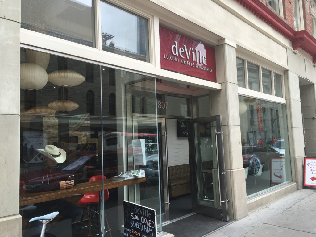 deville coffee downtown calgary