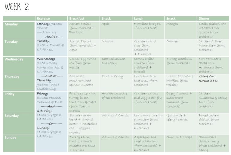 Doing the Fast Metabolism Diet with Me – Week 2 (Updated Daily) – PetiteVie